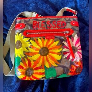 Coach Crossbody- Sunflower